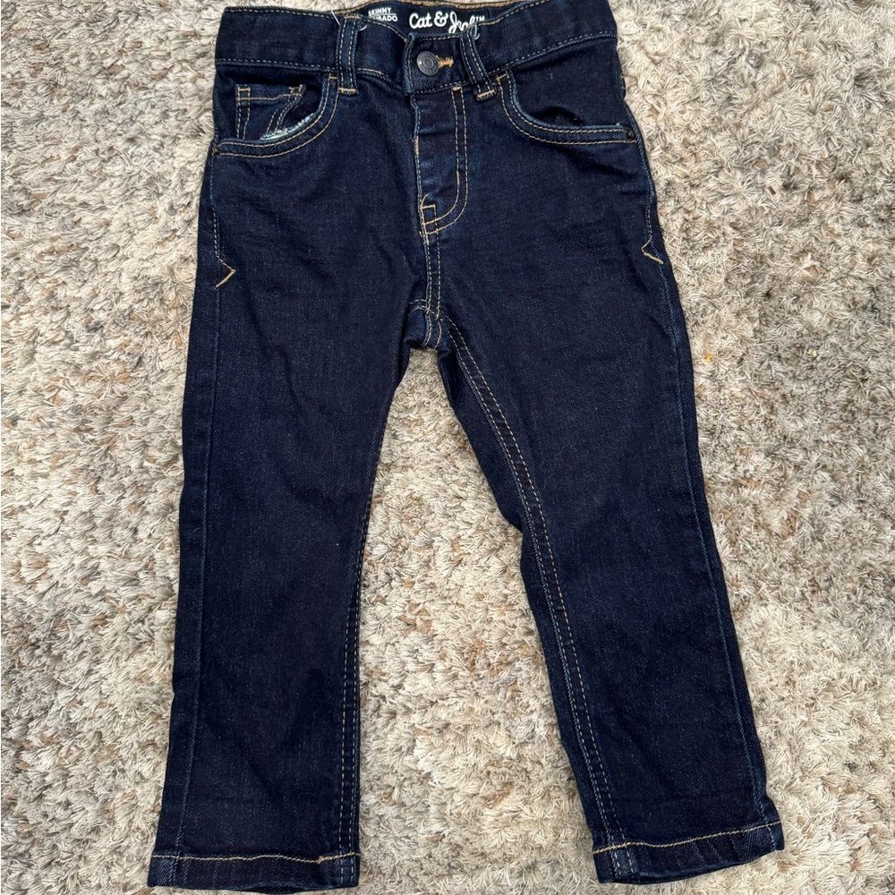 Cat & Jack Kids' Navy Blue Jeans